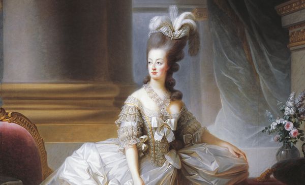 A portrait of Marie Antoinette