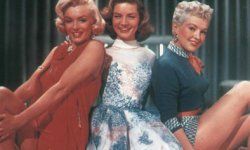 Betty Grable starred in the film 'How to Marry a Millionaire' along with Marilyn Monroe and Lauren Bacall.