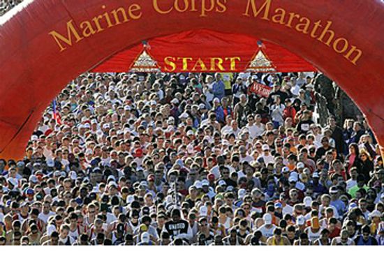 How the Marine Corps Marathon Works