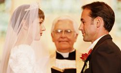 priest officiating a marriage ceremony