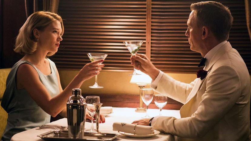 James Bond is known for taking his martinis "shaken, not stirred." And the glass was designed to enhance the drink's flavor, too. Universal Pictures”width=