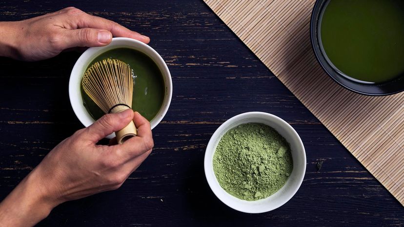 matcha tea powder