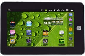 Screenshot from Maylong’s M-250 tablet