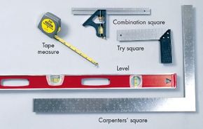 Chalk & plumb lines, Measures & levels