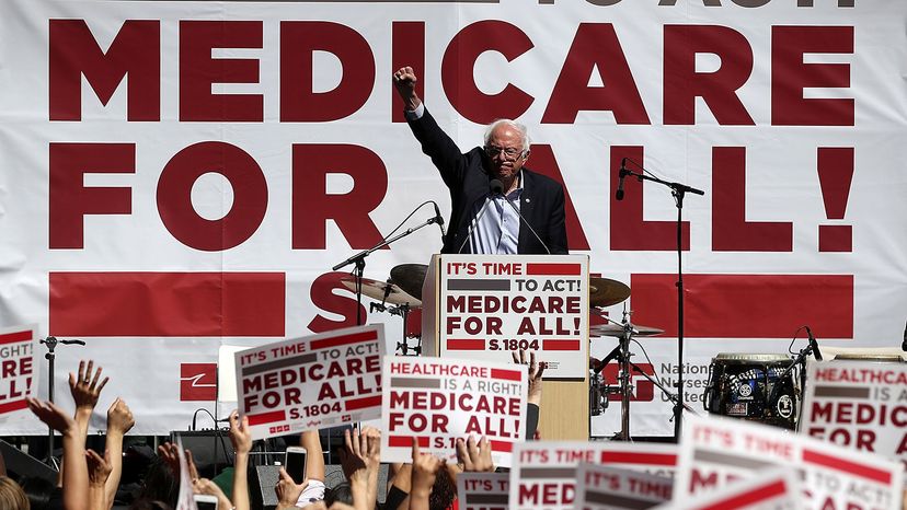Bernie Sanders. Medicare for All