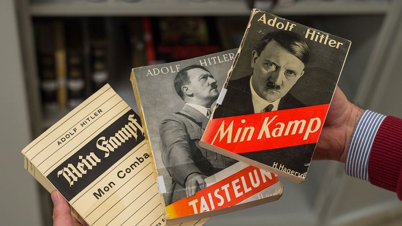 copies of Mein Kampf