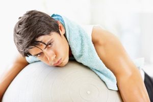 tired after workout