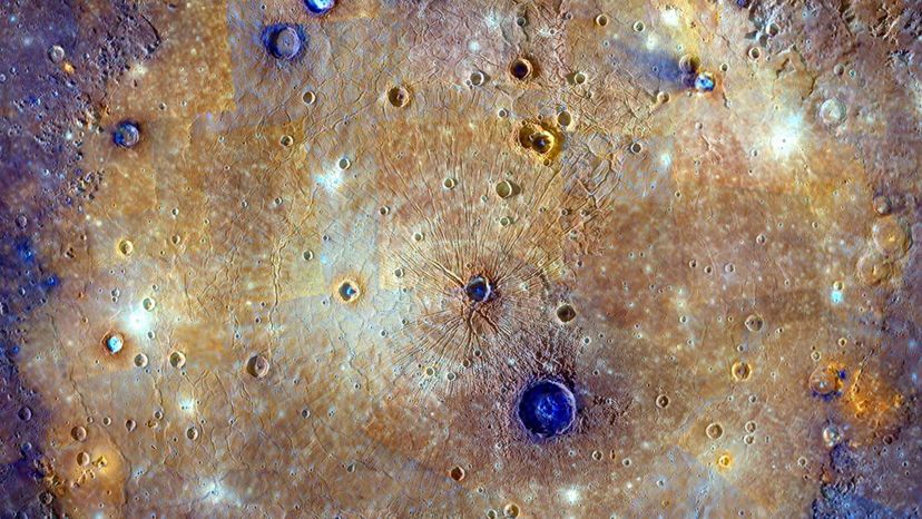 Mercury Planet Surface