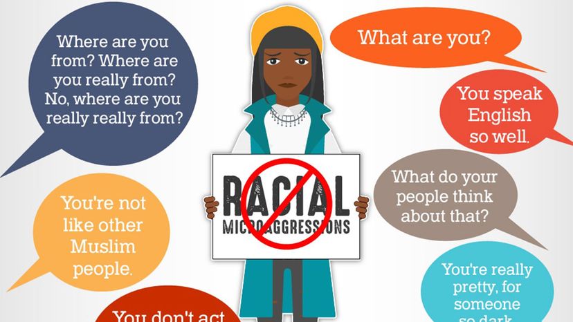 racial microagressions image