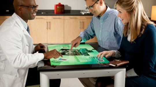 How Microsoft Surface Tabletop Works