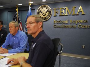 Federal agencies like the Federal Emergency Management Agency (FEMA) represent the point where the government touches the lives citizens. How these agencies are managed is left to the discretion of the president.