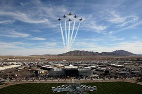 Flyovers at sporting events