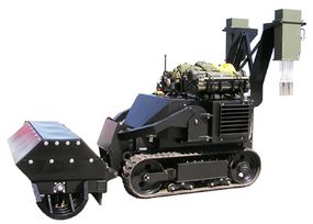 This version of the ACER robot clears anti-personnel landmines.