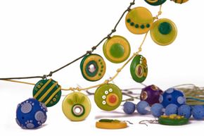 Polymer clay is readily available at craft stores and can be used to create colorful patterns -- making it possible for people to attempt their own millefiori at home.