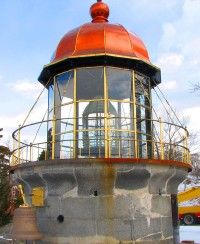The 97-foot Minot's Ledge Lighthouse has weathered countless fall hurricanes and winter storms over the years. See more lighthouse pictures.