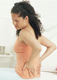 Severe back pain can be a sign of miscarriage.