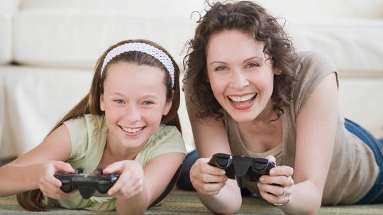 Are there video games designed for moms?
