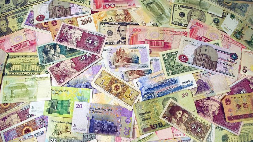 currencies from around the world