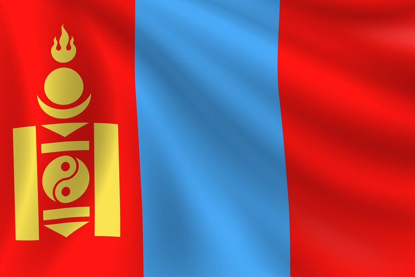 Mongolia Flag