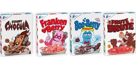 General Mills Resurrects 4 Classic Monster Cereals