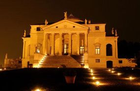 Villa Rotunda in Vicenza, Italy is one of Palladio's country houses, designed and built for Paolo Almerica in 1556.