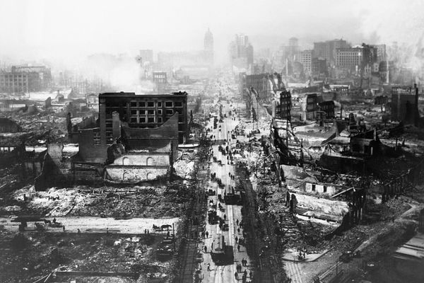 San Francisco after 1906 Earthquake