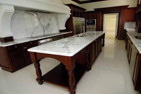 kitchen at Donald Trump's Maison l'Amitie house