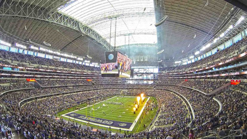 AT&T Stadium, Dallas Cowboys football stadium - Stadiums of Pro Football