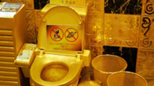 What's the most expensive toilet in the world?