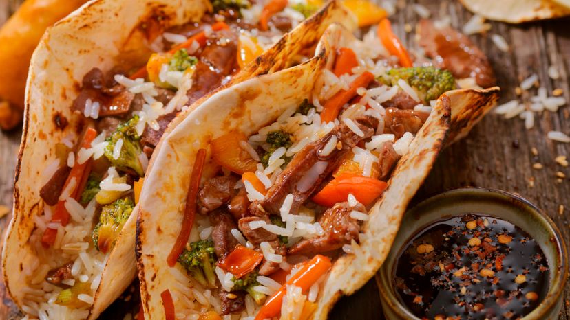 A burito