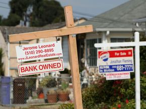 In July 2008, foreclosures (like these homes in Redmond, Calif.) rose 55 percent over July 2007.