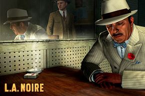 L.A. Noire is a dark crime game in which the player conducts a lot of interrogations. Interview subjects reveal important clues with their facial expressions.
