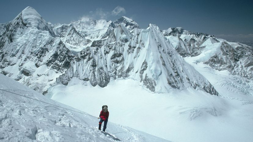 珠穆朗玛峰登山者“width=