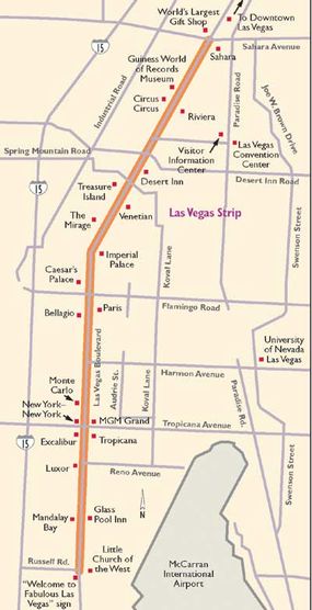 Las Vegas Map