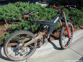 Shock 2024 suspension bike