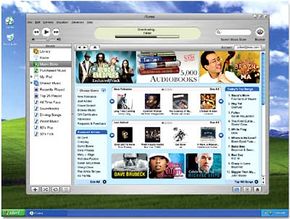 iTunes allows users to download music, audio books, television shows, movies, roadio broadcasts and podcasts.