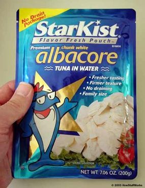 Starkist's tuna retort pouch