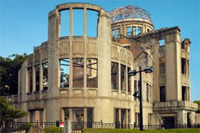 Hiroshima Peace Memorial stands as a visible reminder of the day the Japanese city was bombed on Aug. 6, 1945. After that fateful day, the structure was the only thing still standing in the vicinity of the explosion.