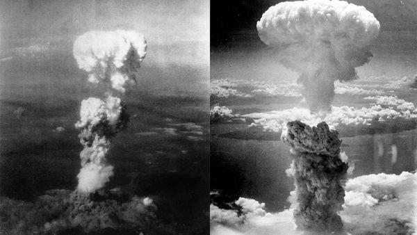 nuclear bombs Hiroshima and Nagasaki