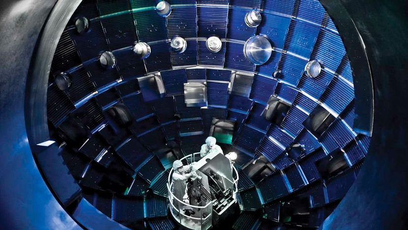 Target chamber National Ignition Facility