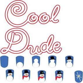 Paint the cool dude nail art design in nine steps.