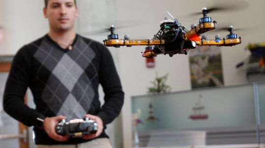 What is a nano quadrotor?