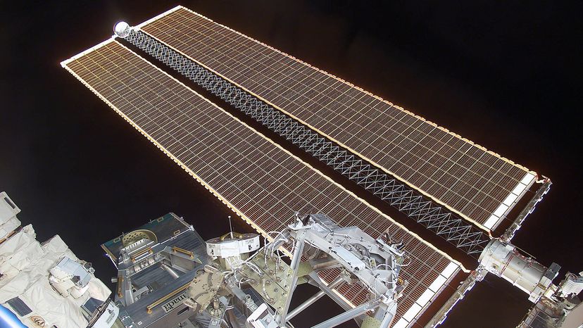 ISS solar panels