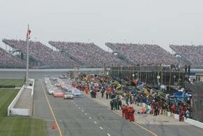 Michigan International Speedway is one of the fastest tracks since others have required restrictor plates.