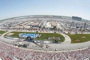 Texas Motor Speedway has the same track layout as Atlanta Motor Speedway and Lowe's Motor Speedway.