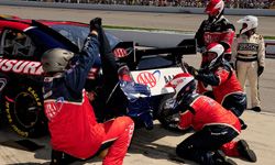 Fixing the back end during a NASCAR race