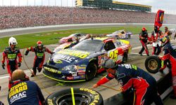 You may be surprised by some of the tools and tricks that NASCAR pit crews use on race day. See more NASCAR pictures.