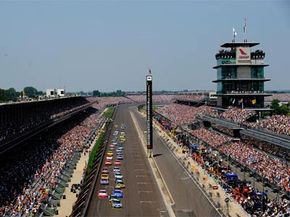 Indianapolis Motor Speedway is just one of three tracks on the NASCAR circuit not owned by SMI or ISC.