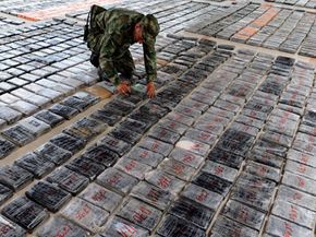 Colombian police capture 3.5 tons of cocaine in December 2008, about one-half of a percent of the county'­s annual production.