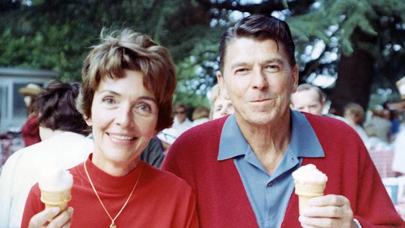 President Ronald Reagan and Nancy Reagan